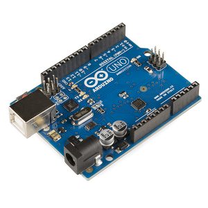 An Arduino Uno microkontroller. (Wikipedia)