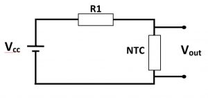 NTC measuring circuit. Photo: Andøya Space