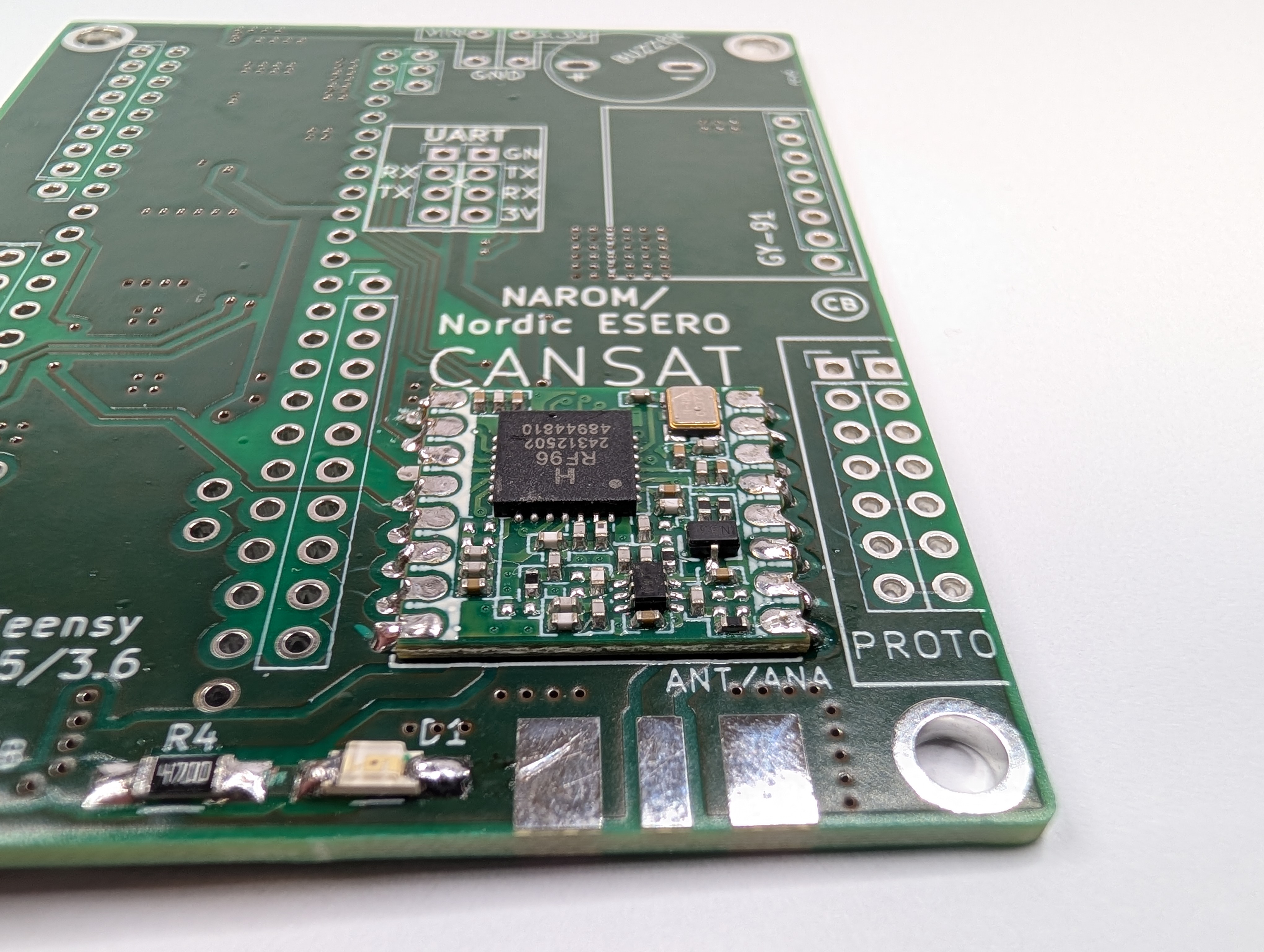 Byggeinstruksjon mottaker - The CanSat book
